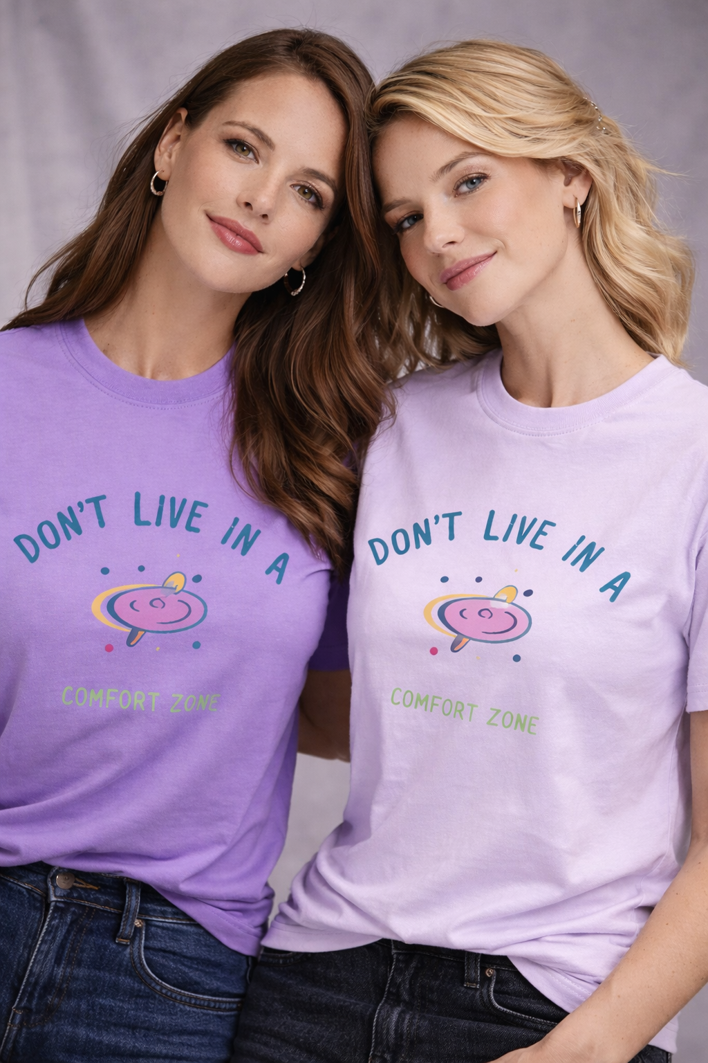 T-Shirt "Comfort Zone" - Premium Heavyweight Cotton, Relaxed Fit