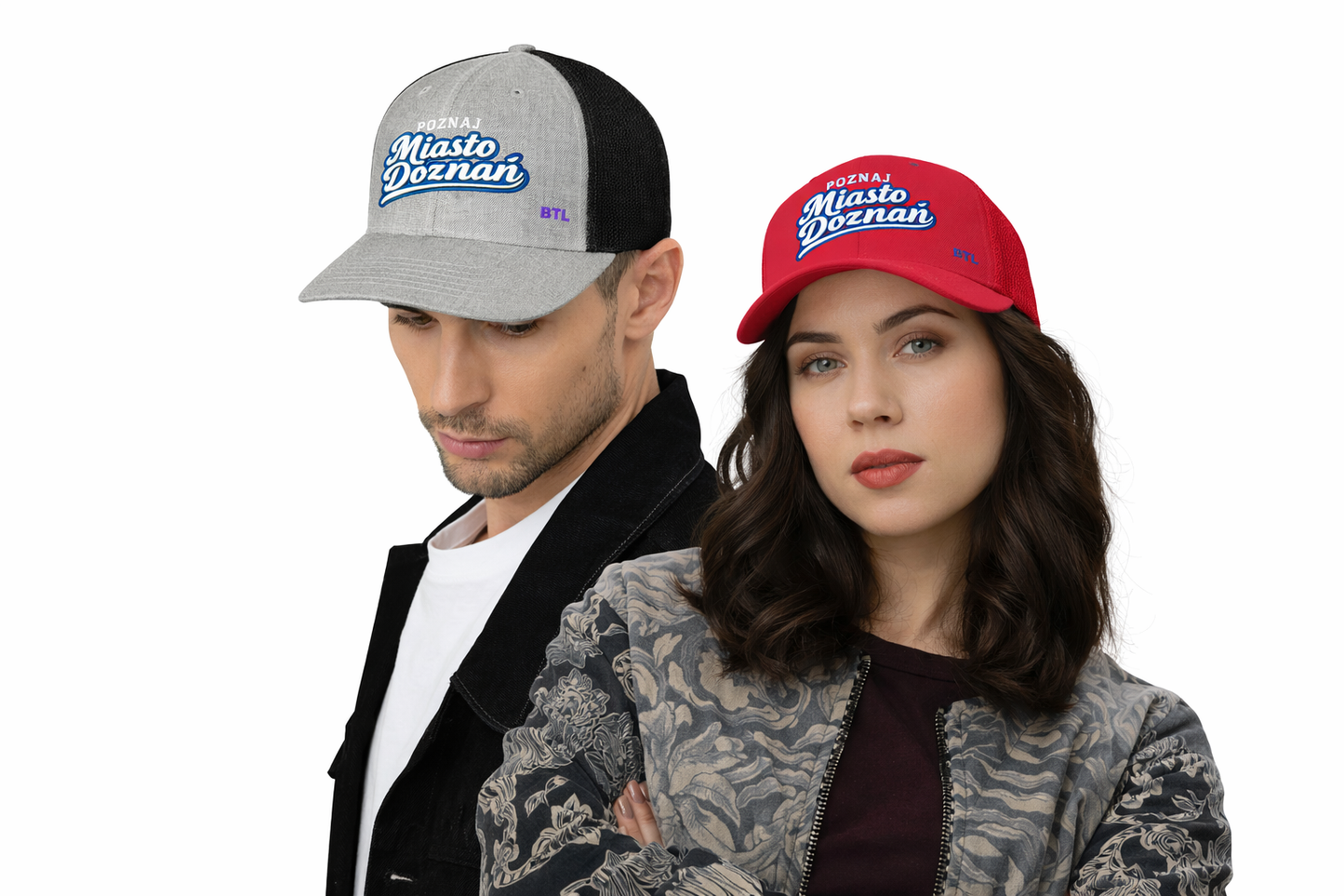 Trucker cap "Poznań City of Experiences" - Stylish Baseball Cap