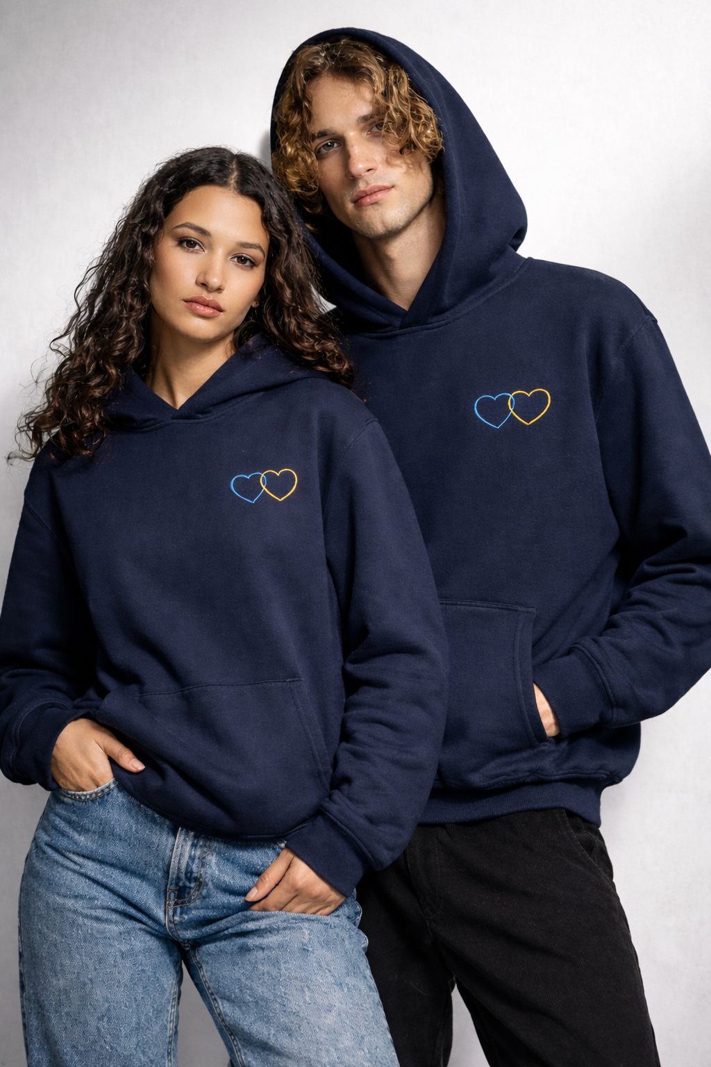 Oversize Hoodie "Message of Peace" - comfort and fashionable streetwear style