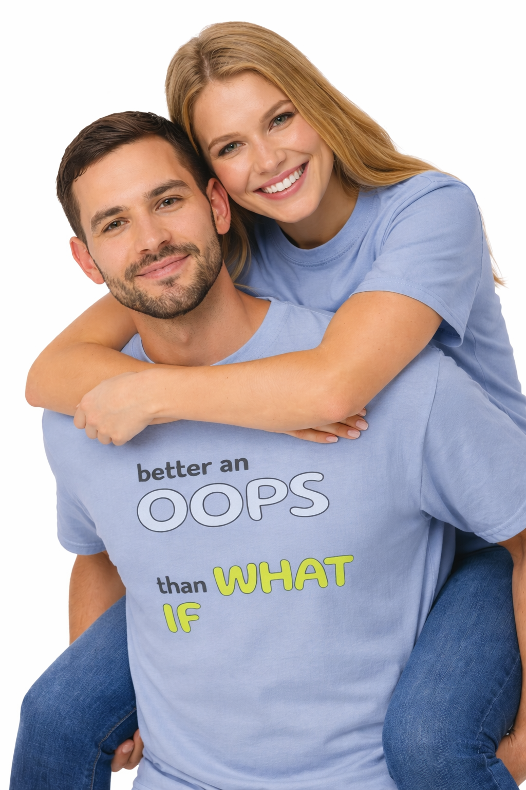 T-Shirt "OOPS - If" - Premium Heavyweight Cotton, Relaxed Fit