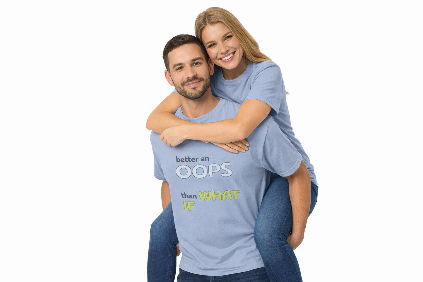 T-Shirt "OOPS - If" - Premium Heavyweight Cotton, Relaxed Fit